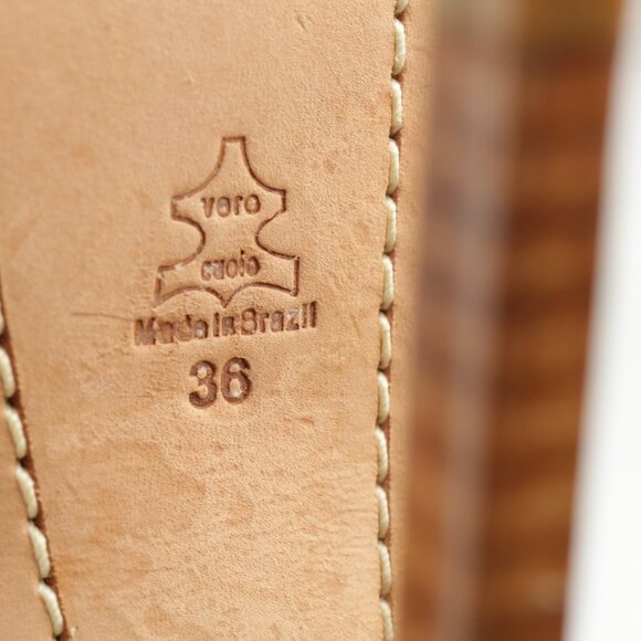 Alice Olivia Womens Laird Pumps Size 36 6 Nude Patent Platform Heel Dress Shoes - Picture 14 of 16